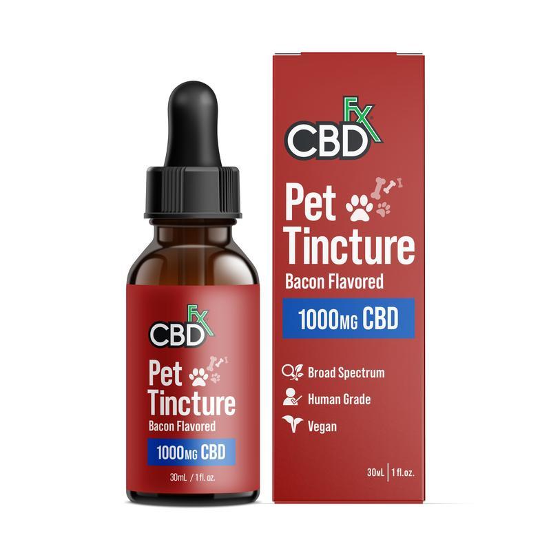 CBDfx Pet Tincture Bacon 30ml (8/pack) [DROPSHIP]