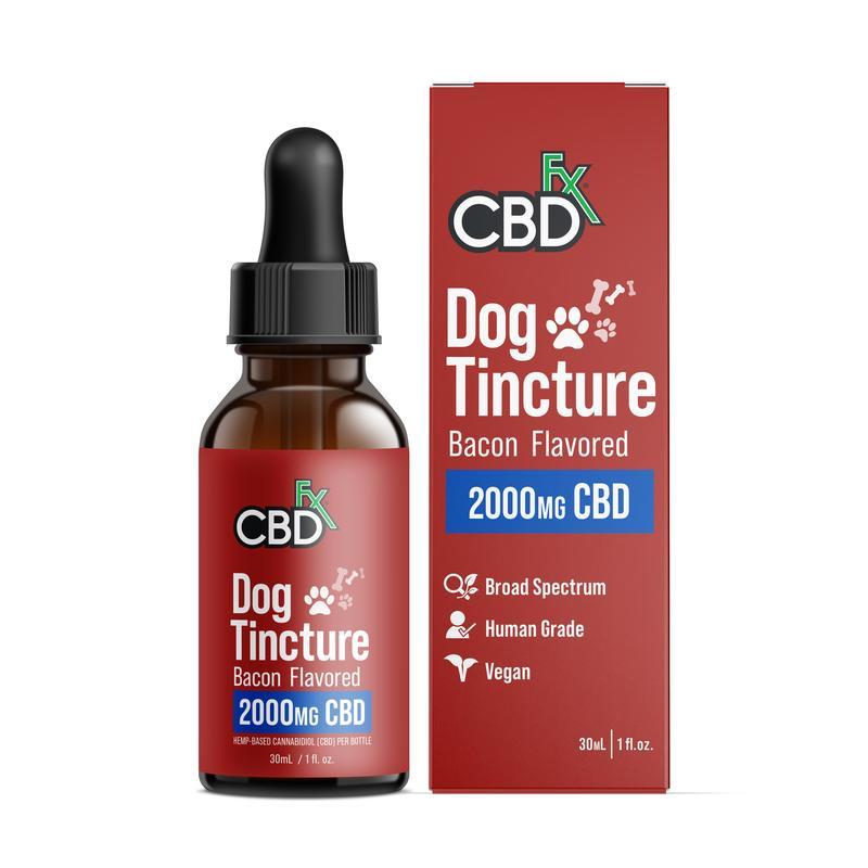 CBDfx Pet Tincture Bacon 30ml (8/pack) [DROPSHIP]