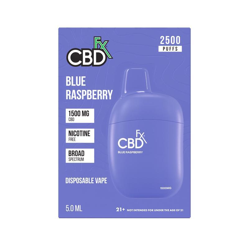 CBDfx Vape Pen 1500mg 5ml (10/pack) [DROPSHIP]