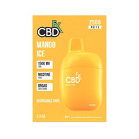 CBDfx Vape Pen 1500mg 5ml (10/pack) [DROPSHIP]