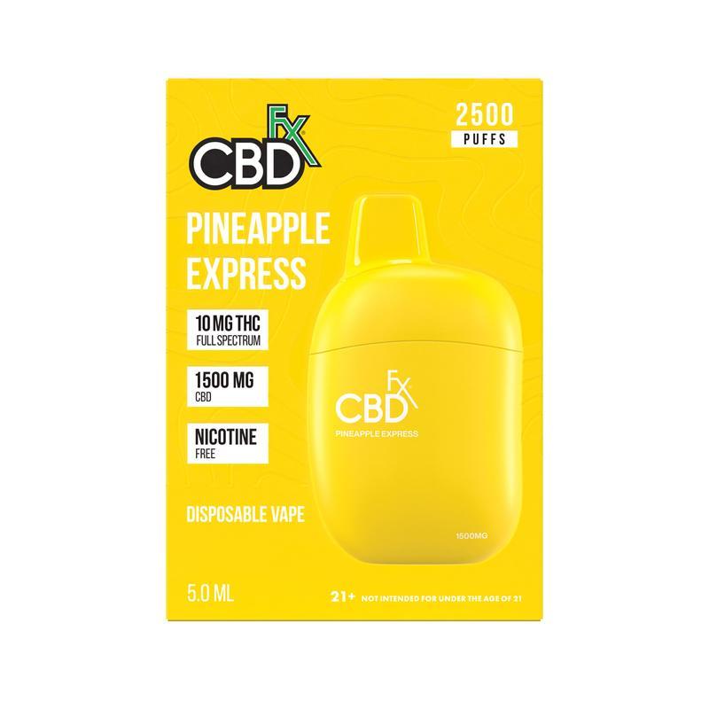 CBDfx Vape Pen CBD/THC 1500mg 5ml (10/pack) [DROPSHIP]