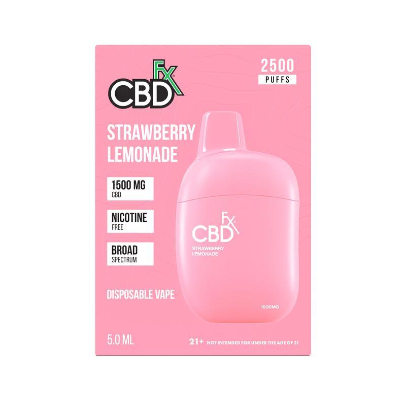 CBDfx Vape Pen 1500mg 5ml (10/pack) [DROPSHIP]
