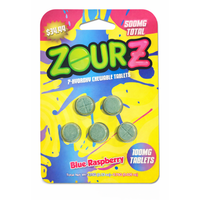 Zour Stash $34.99 Pre Priced 7Hydroxy Tablets 100mg 5ct (SINGLE)