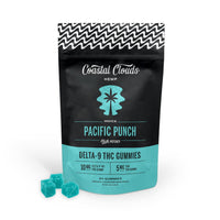 Coastal Clouds D9 THC Gummies 10mg 20ct (5/pack) [TX Compliant]