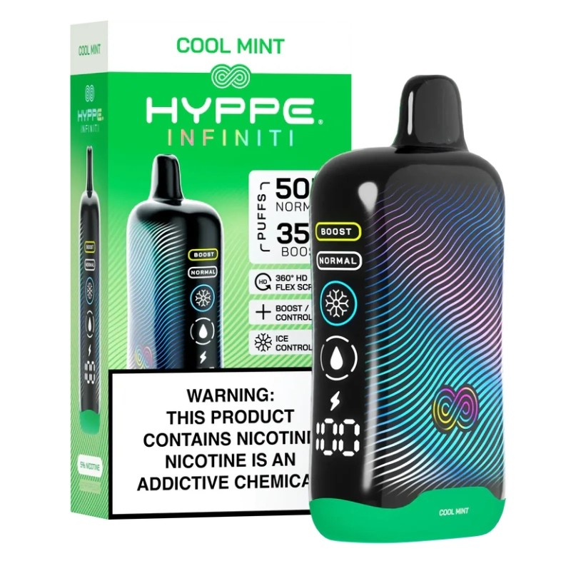 Hyppe Infinity 50K Disposable 12mL 50mg (5/pack)