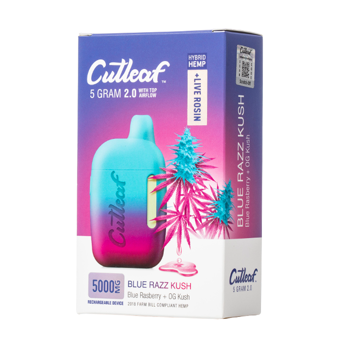 Cutleaf THC Live Rosin 5g Disposable 2.0 (SINGLE)
