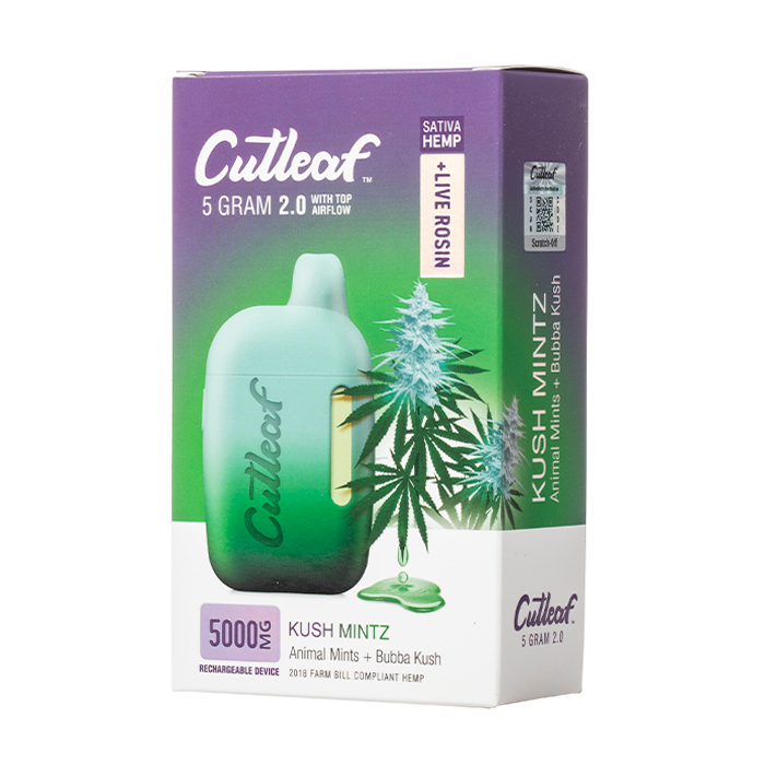 Cutleaf THC Live Rosin 5g Disposable 2.0 (SINGLE)