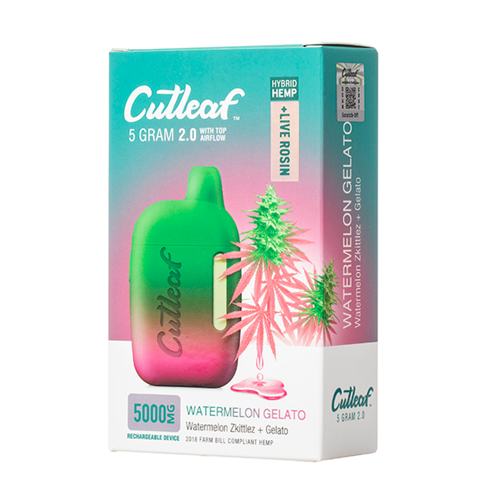Cutleaf THC Live Rosin 5g Disposable 2.0 (SINGLE)