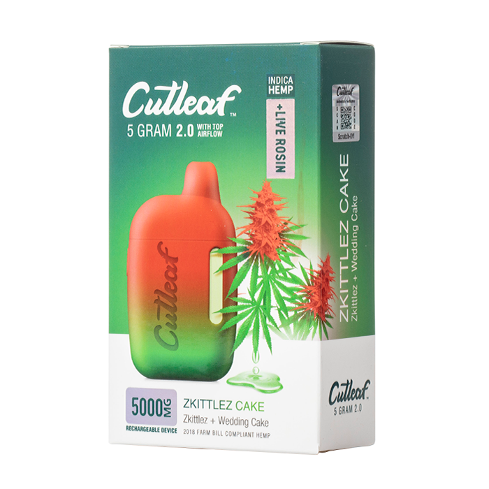 Cutleaf THC Live Rosin 5g Disposable 2.0 (SINGLE)