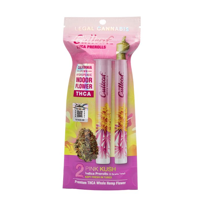 Cutleaf THC-A Prerolls 2g 2ct (SINGLE)