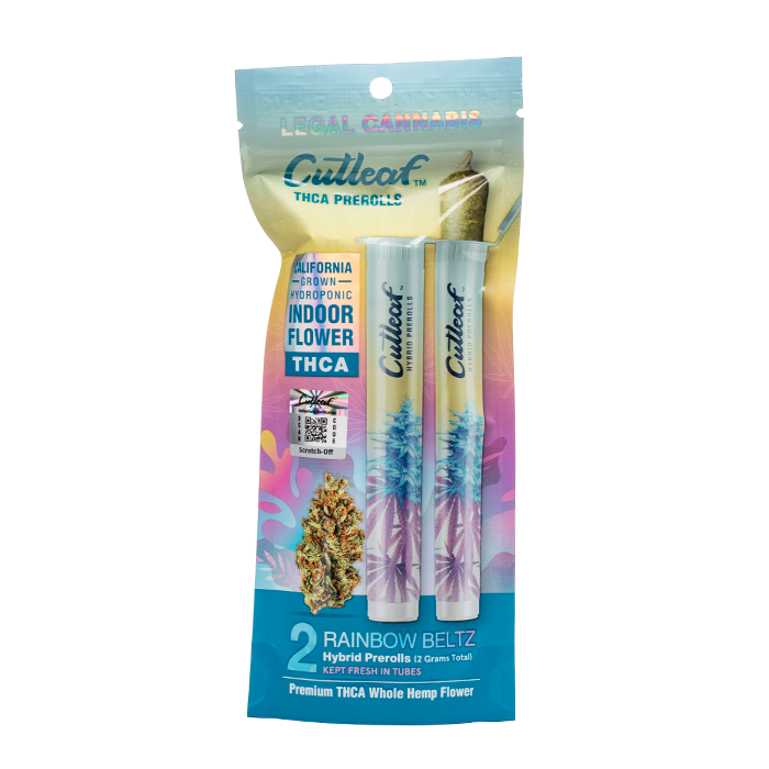 Cutleaf THC-A Prerolls 2g 2ct (SINGLE)