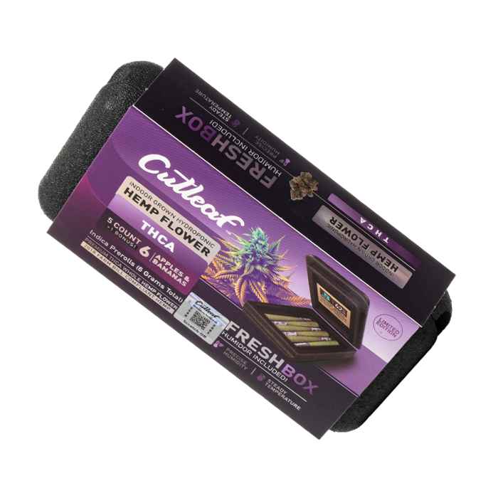 Cutleaf THCA Pre Roll + Fresh Box 1g 6ct (SINGLE)