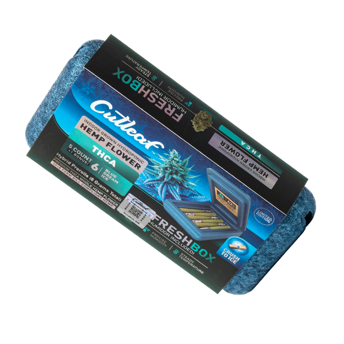 Cutleaf THCA Pre Roll + Fresh Box 1g 6ct (SINGLE)