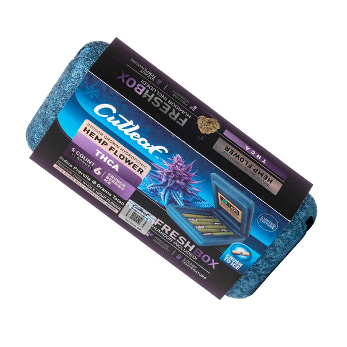 Cutleaf THCA Pre Roll + Fresh Box 1g 6ct (SINGLE)