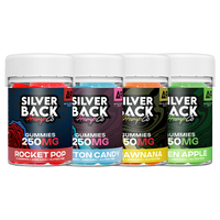 Silverback Hemp Co D9 Gummies 250mg 10ct (SINGLE) [DROPSHIP]