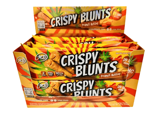 Crispy Blunts Edible 100mg 2ct (10/pack) [DROPSHIP]