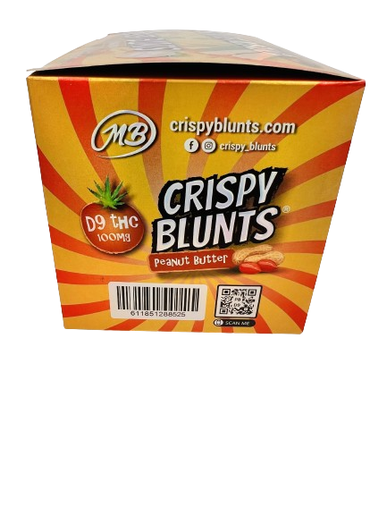 Crispy Blunts Edible 100mg 2ct (10/pack) [DROPSHIP]