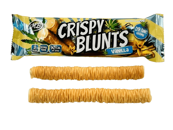 Crispy Blunts Edible 100mg 2ct (10/pack) [DROPSHIP]