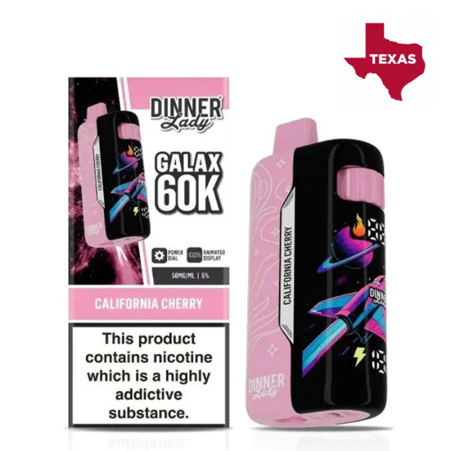 Dinner Lady Galax 60K Disposable 24mL (5/pack) [TX Compliant]