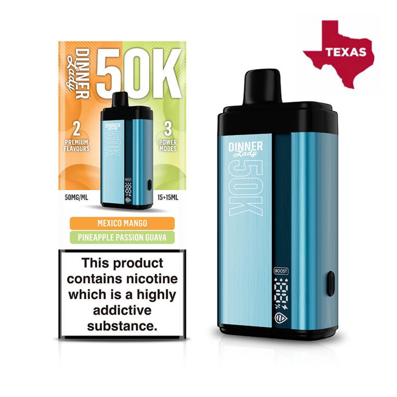 Dinner Lady 50K Disposable 30mL (5/pack) [TX Compliant]