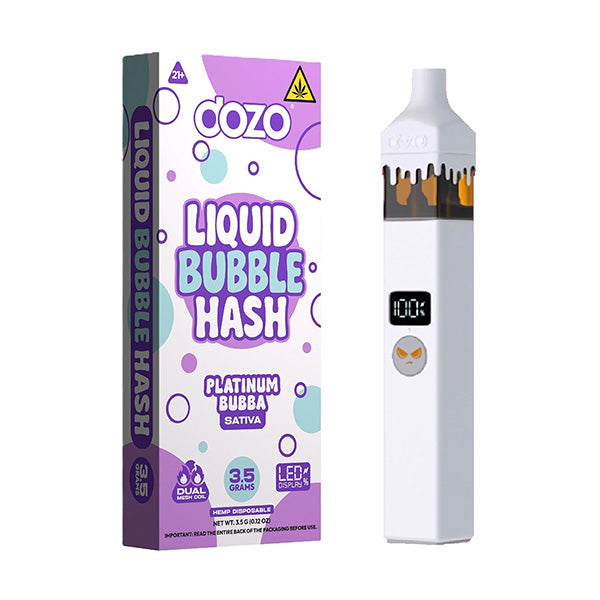 Dozo THCP Liquid Bubble Hash Disposable 3.5g (SINGLE)