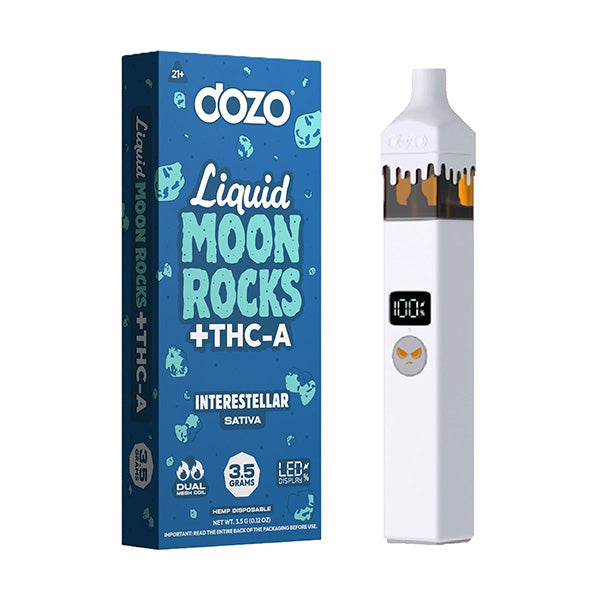 Dozo THCA Liquid Moon Rocks Disposable 3.5g (SINGLE)