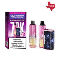 Lost Mary Nera Fullview 70K Disposable Kit 24mL 50mg (5/pack) [TX Compliant]