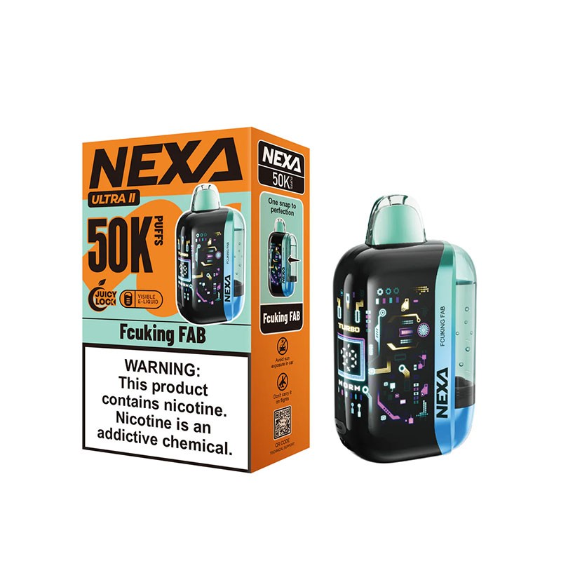 Nexa Ultra II 50K Disposable 20ml 50mg (5/pack)