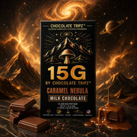15G by Chocolate Tripz Entheogenic Mushroom Chocolate Bar 15000mg 15ct (SINGLE) [DROPSHIP]