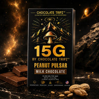 15G by Chocolate Tripz Entheogenic Mushroom Chocolate Bar 15000mg 15ct (SINGLE) [DROPSHIP]