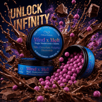 Mind x Melt Milk Chocolate Popping Diamonds 3G Mushroom + 250mg Kanna 25ct (12/pack) [DROPSHIP]