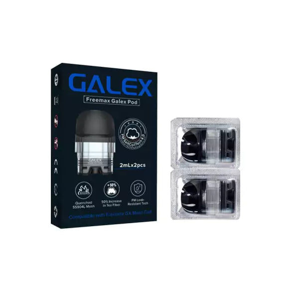 FreeMax Galex Empty Replacement Pods (2/pack) - Clearance