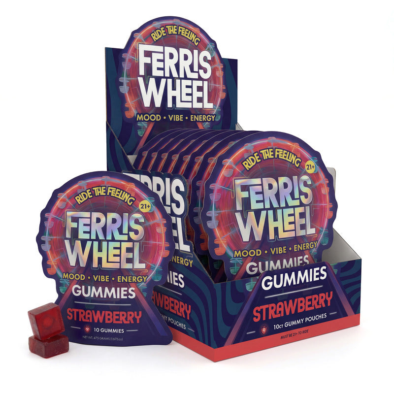 Ferris Wheel Kanna Gummies 10ct (10/pack) [DROPSHIP]
