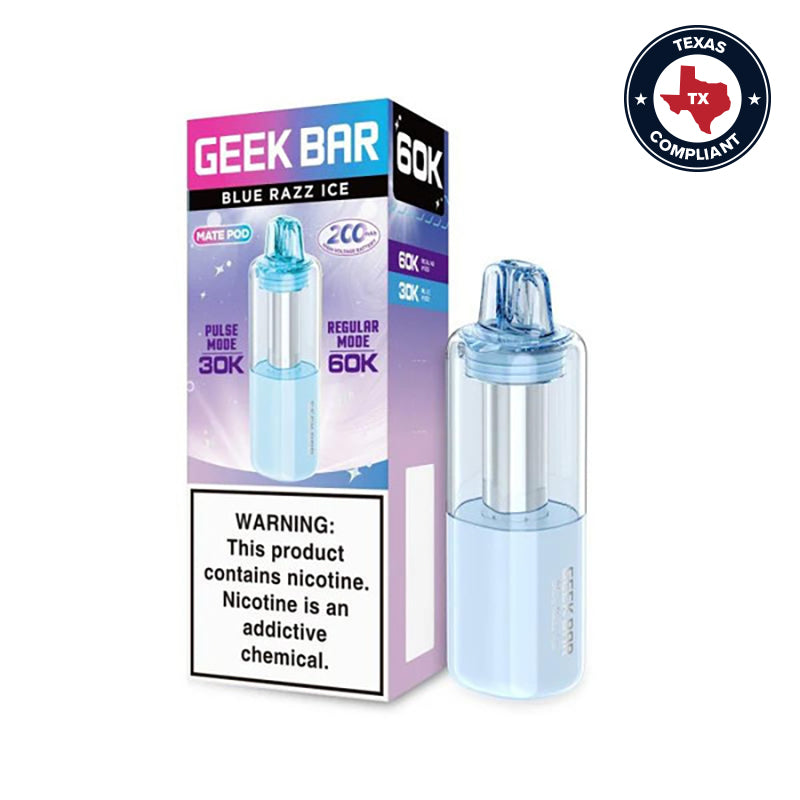Geek Bar Mate 60K Disposable Pod 15mL (5/pack) [TX Compliant]