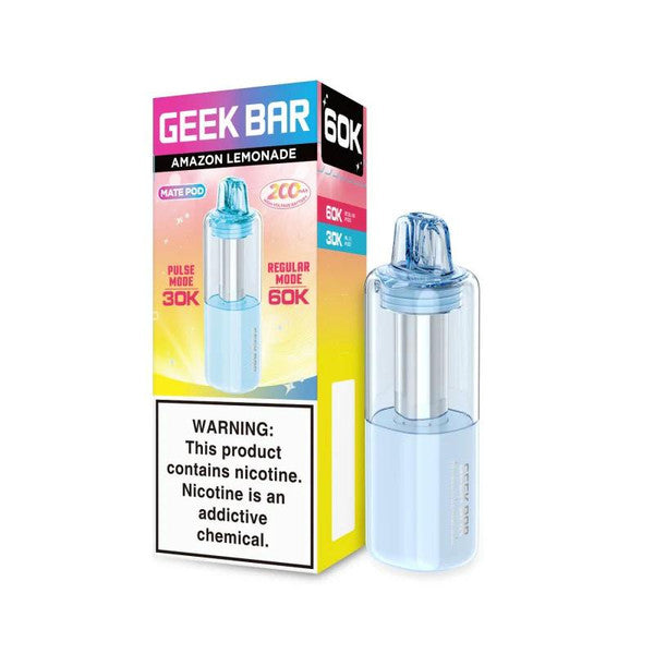 Geek Bar Mate 60K Disposable Pod 15mL (5/pack) [TX Compliant]