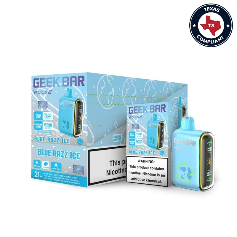 Geek Bar Pulse 15K Disposable 16mL (5/Pack) [TX Compliant]