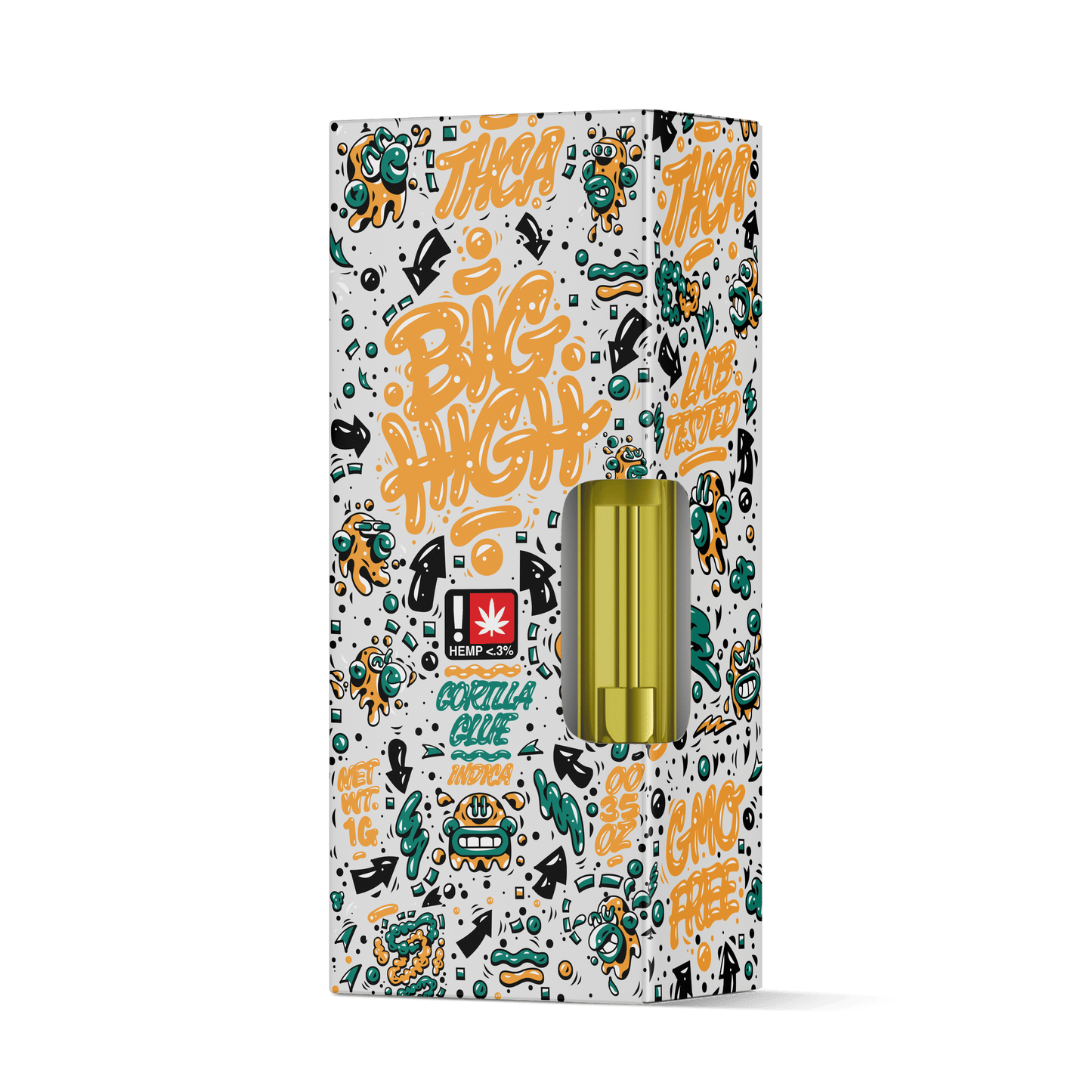 Big High THC-A Cartridge 1g (5/Pack) [DROPSHIP]