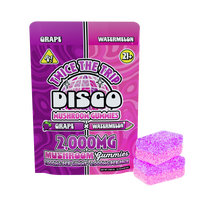 Disco By Chapo Extrax Twice The Trip Magic Mushroom Gummies 2000mg 2ct (20/Pack) [DROPSHIP]
