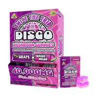 Disco By Chapo Extrax Twice The Trip Magic Mushroom Gummies 2000mg 2ct (20/Pack) [DROPSHIP]