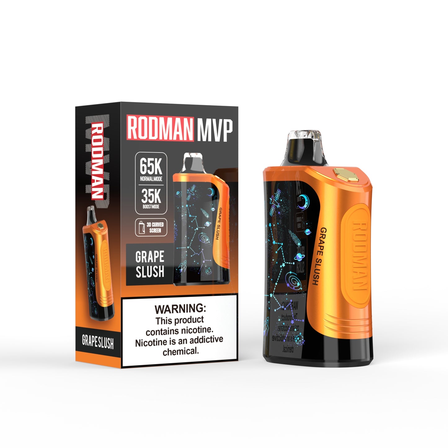 Rodman MVP 65K Disposable 28mL 50mg (5/pack)