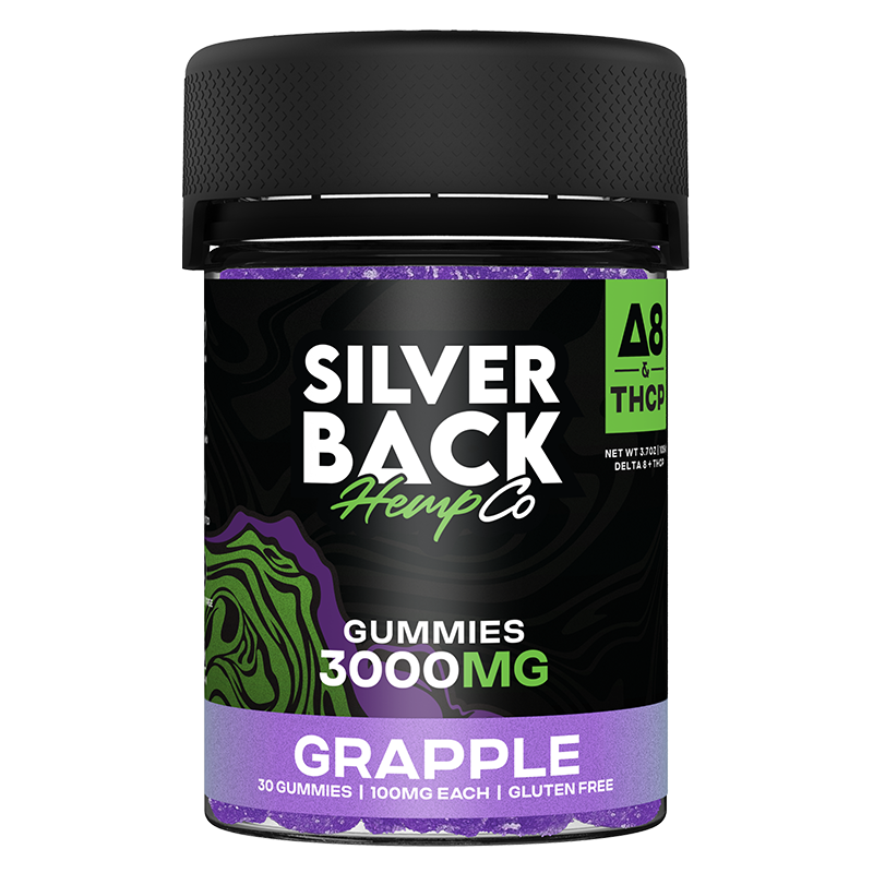 Silverback Hemp Co THC-P Gummies 3000mg 30ct (SINGLE) [DROPSHIP]