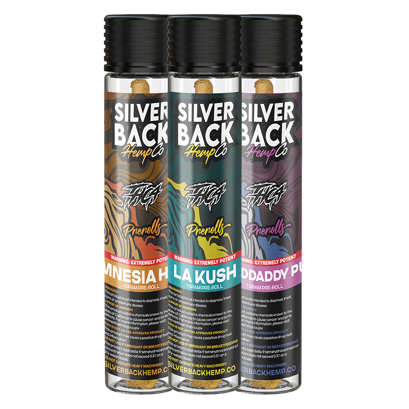 Silverback Hemp Co THC-A Pre Rolls 1g 1ct (SINGLE) [DROPSHIP]