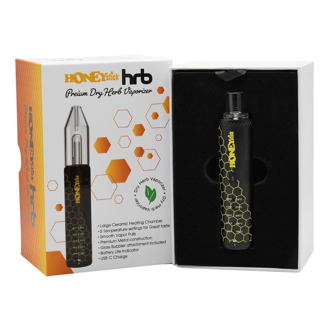 Honeystick HRB Dry Herb Vaporizer with Bubbler [DROPSHIP]