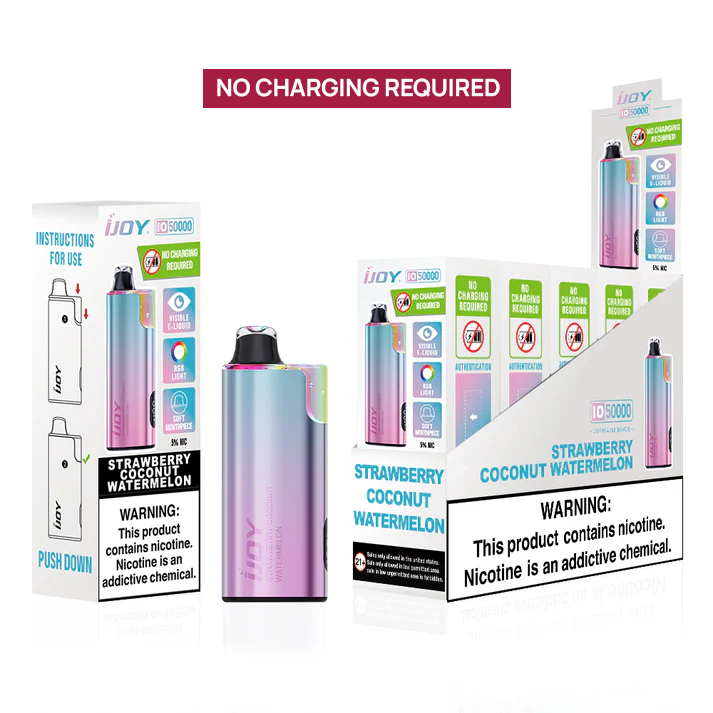 iJoy IO 50K Disposable 18mL 50mg (5/pack)