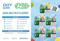 iJoy XP 50K x Skwezed Disposable 20mL (5/pack) [TX Compliant] [DROPSHIP]