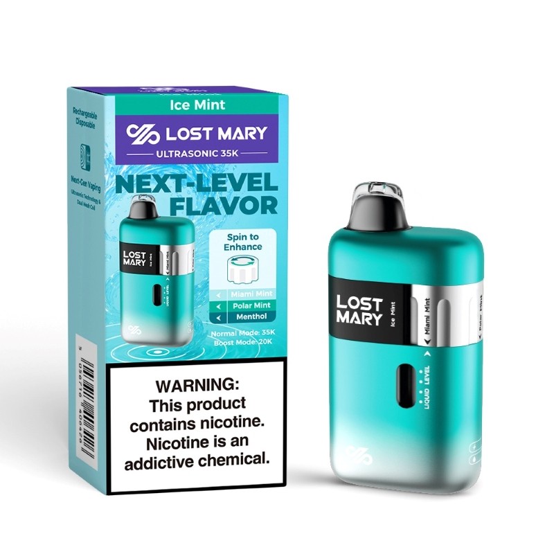 Lost Mary Ultrasonic 35000 Disposable 20mL (5/pack)