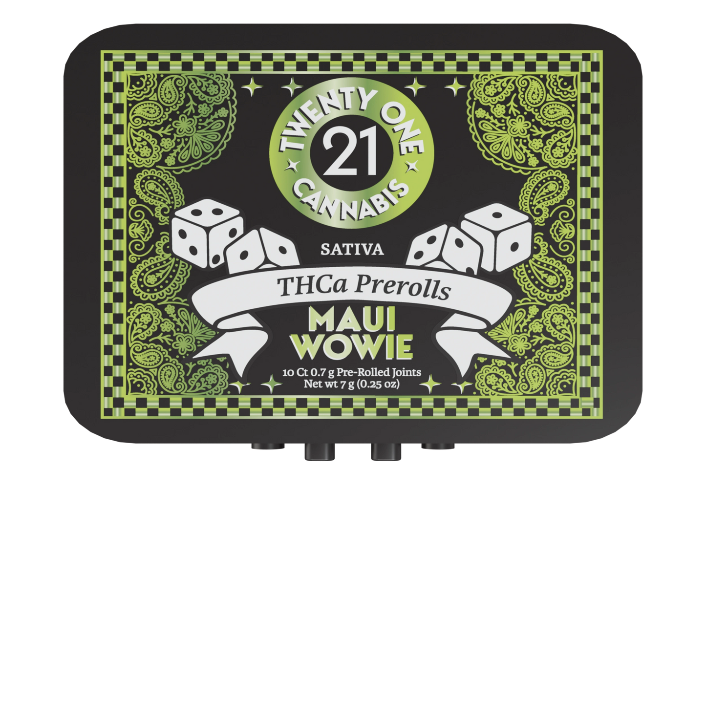 Twenty One THC-A Pre-Rolls 10ct 7g (6/Pack) [DROPSHIP]