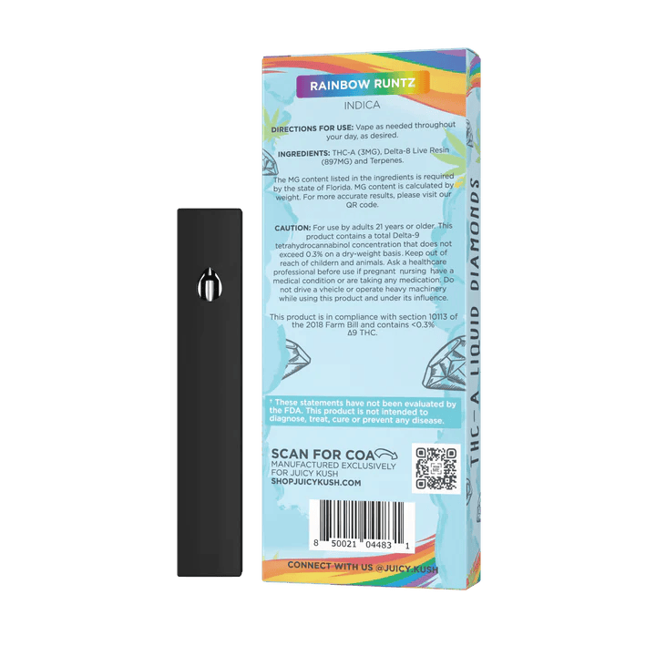 Juicy Kush THC-A Disposable 1g (5/pack)