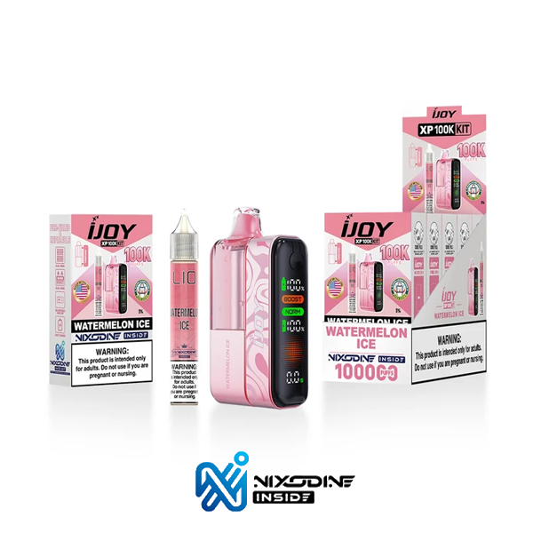 iJoy XP100K Nixodine Disposable Kit 18mL + 15mL Bottle (5/pack) [TX Compliant]