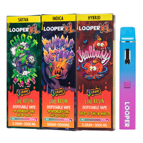 LOOPER XL Live Resin Disposable 3g (SINGLE)
